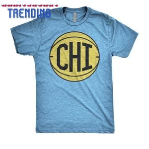 Chicago Sky Basketball   Retro Tshirt   Unisex